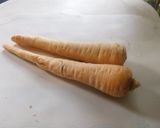 A picture of step 1 of Curried parsnip soup.