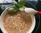 Hình bước làm 3 của món Cháo cua đồng đậu hủ non cho bé