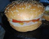 A picture of step 6 of Beef shami burger.