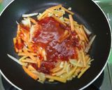 Foto langkah ke 2 dari resep Udang asam manis.