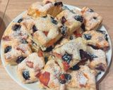Gyümölcsös piskóta recept fázis 2 fotója