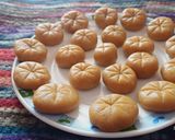 A picture of step 3 of Instant Khoya pedha.