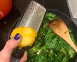 A picture of step 3 of Zesty sprout tops #cookeverypart.