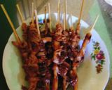 Foto langkah ke 6 dari resep Sate Jamur Tiram.