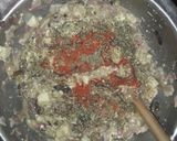 Foto del paso 2 de la receta: Canastitas de Cebolla, Aceitunas Negras, Panceta y Doble Queso