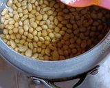 A picture of step 2 of Soyabean Dal Masala Chat.