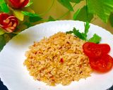 Foto langkah ke 5 dari resep Nasi goreng teri.