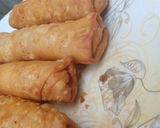 A picture of step 8 of Chicken Roll.