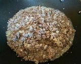 A picture of step 2 of Cheeseburger Macaroni.