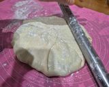 Foto langkah ke 4 dari resep Purple Sweet Potato Cheese Bread.