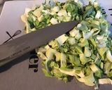 Une image de l'étape 2 de Flan de côtes de chou fleur à la mozzarella di buffala et chapelure épicée.