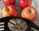 A picture of step 1 of Stove top apple crisp 🍎.