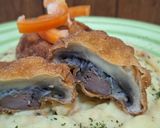 Rántott gombafejek 🍄‍🟫🧅hagymás csirkemájjal töltve🍄🍄‍🟫🍄 recept fázis 7 fotója
