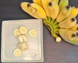 A picture of step 2 of Butter sandwich.banana almond shake.