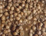 A picture of step 2 of Samosa chaat.