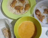 Foto langkah ke 3 dari resep Dori Katsu Saus Honey Garlic MPASI 1+.