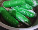 Foto langkah ke 4 dari resep Es Pisang Ijo khas Makasar.