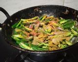 A picture of step 2 of Bhindi Ki Sabzi.