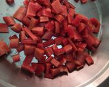 A picture of step 1 of Carrot pickle.