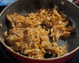 A picture of step 3 of Lauren's Chicken Sour Cream Enchiladas.
