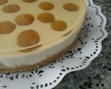 Foto del paso 10 de la receta: Tarta de queso y chocolate blanco con Mirabel en almíbar ⚘🌹