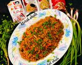 સ્પાઇસી સેઝવાન રાઈસ (Spicy Schezwan Rice Recipe In Gujarati) રેસીપી સ્ટેપ10ફોટો