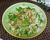 Hình bước làm 3 của món Gỏi bắp cải rau má