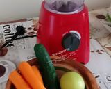 Une image de l'étape 2 de Smoothie concombre avec carottes.