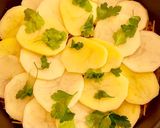 Foto del paso 8 de la receta: Incredible: Papas y fideos van crudos al horno y salen cocinados. Un clásico de Calabria