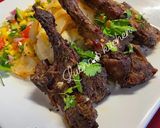A picture of step 2 of Easy lemon-garlic lamb chops:.