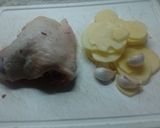 Foto del paso 1 de la receta: Pollo a la chapa con fritas, fritas