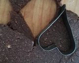 Csokoládés szívkeksz recept fázis 2 fotója