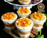 Gambar langkah 7 resipi Mango Float.