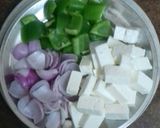 रेस्टोरेन्ट स्टाइल कड़ाई पनीर(restaurant style kadai paneer recipe in hindi) रेसिपी चरण 3 फोटो