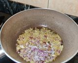 A picture of step 3 of Raw papaya curry.