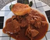 A picture of step 9 of Turkey curry.