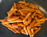 Foto del paso 7 de la receta: Macarrones al huevo con chorizo y sobrasada