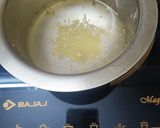 A picture of step 2 of Butterfly pea flower tea.
