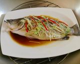 鳳梨豆醬蒸鱸魚的食譜步驟6照片