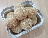 Foto langkah ke 7 dari resep Onde-onde Isi Kacang Hijau Kokoh dan Empuk (bisa di "freezer").