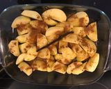 Une image de l'étape 1 de Crumble aux pommes fit sans gluten ni sucre.