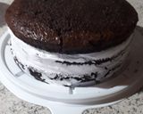 Foto del paso 4 de la receta: Torta de chocolate con ganache de chocolate y frutillas. 🍓🍓🍓
