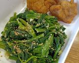 Foto langkah ke 6 dari resep Korean Spinach Side Dish (Bayam ala Korea).
