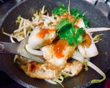 A picture of step 5 of Crispy Oyster Omelet with Squid (Version 2).