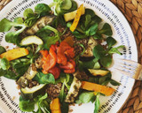 Foto del paso 3 de la receta: Ensalada de canónigos, espelta y verdura asada