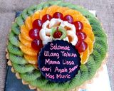 Foto langkah ke 7 dari resep Pie Buah Jumbo.
