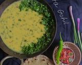 લીલી ડુંગળીની કઢી(Lili dungli ni kadhi recipe in Gujarati) રેસીપી સ્ટેપ4ફોટો