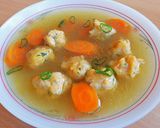 Sárgarépás-zabpelyhes gombóc (levesbetét) 🥕 recept fázis 6 fotója