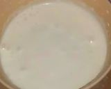 A picture of step 2 of Chocolate spong cake.
