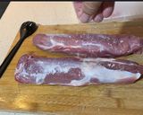 Foto del paso 3 de la receta Solomillo de cerdo al horno con salsa de tomate